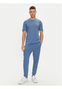 Hugo T-Shirt Dero222 50466158 Niebieski Regular Fit. Kolor: niebieski. Materiał: bawełna #5