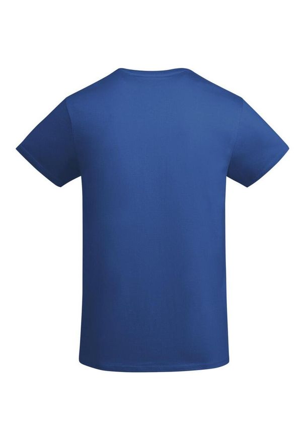 ROLY - Męska Koszulka Breda Plain T-shirt. Kolor: niebieski