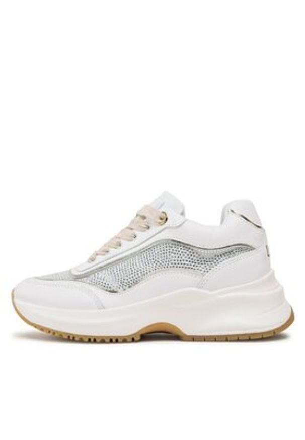 Liu Jo Sneakersy Lily 15 BA3077 PX073 Biały. Kolor: biały. Materiał: skóra