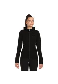 Bluza damska Kilpi Wolie. Kolor: czarny. Materiał: wełna. Sport: turystyka piesza #1