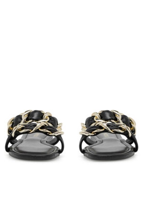 MEXX Klapki WYL021123-01 Czarny. Kolor: czarny. Materiał: syntetyk