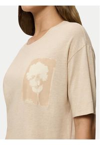 Triumph Piżama Endless Comfort 10222572 Beżowy Relaxed Fit. Kolor: beżowy. Materiał: bawełna #3