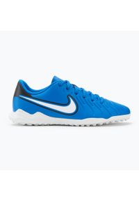 Buty piłkarskie męskie Nike Tiempo Legend 10 Club TF. Kolor: niebieski. Sport: piłka nożna