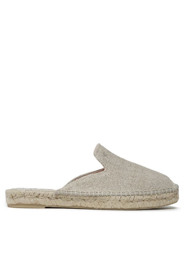 Manebi Espadryle Mules O 7.1 M0 Beżowy. Kolor: beżowy. Materiał: materiał