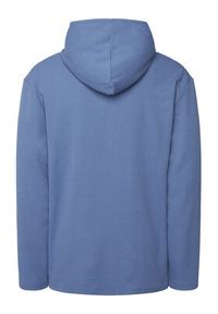 BOSS Bluza Waffle 50535885 Błękitny Regular Fit. Kolor: niebieski. Materiał: syntetyk #3
