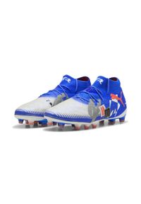 Puma - Buty piłkarskie unisex FUTURE 8 ULTIMATE FOREVER AG PUMA. Kolor: biały, wielokolorowy, niebieski. Sport: piłka nożna