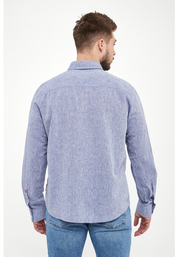 JOOP! Jeans - Koszula męska lniana Hali26-W JOOP! JEANS. Materiał: len