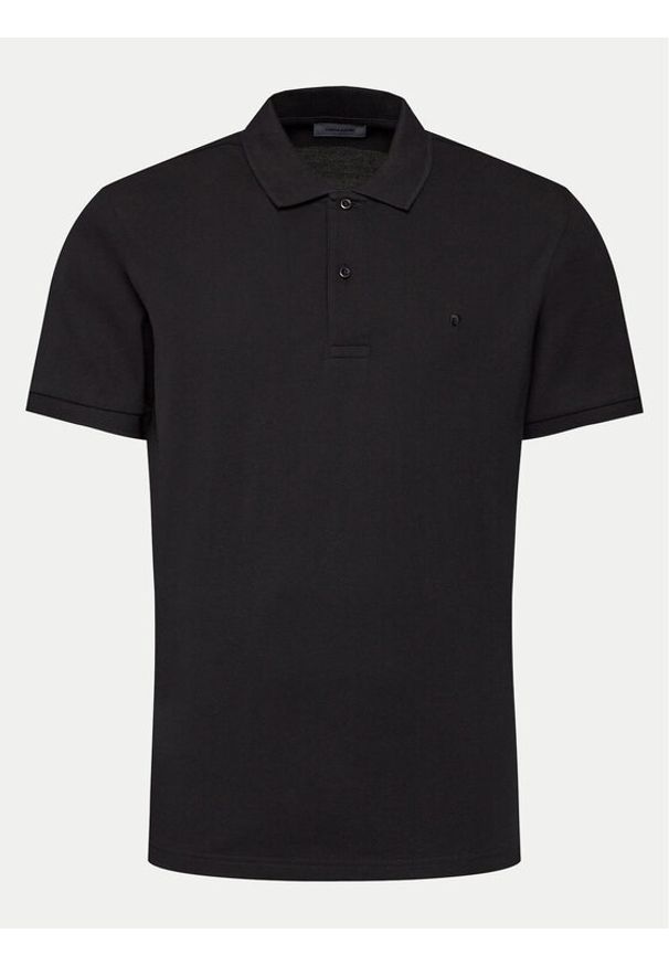 Pierre Cardin Polo C5 20904.2060 Czarny Regular Fit. Typ kołnierza: polo. Kolor: czarny. Materiał: bawełna