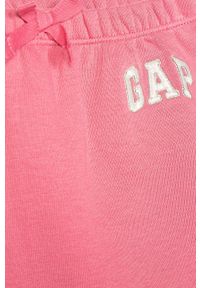 GAP - Spodnie dziecięce 50-74 cm. Kolor: różowy. Materiał: bawełna, poliester, dzianina #2
