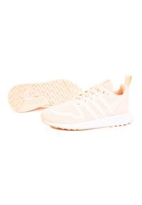 Adidas - Buty adidas Multix Jr Q47136 białe różowe. Okazja: na co dzień. Kolor: biały, różowy, wielokolorowy. Materiał: materiał, syntetyk, guma. Szerokość cholewki: normalna #3