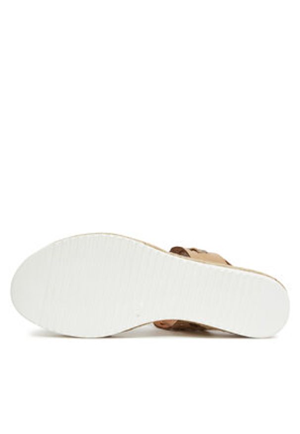 Clara Barson Espadryle WS2189-52 Beżowy. Kolor: beżowy. Materiał: syntetyk, materiał