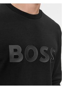 BOSS - Boss Bluza Salbo 50506119 Czarny Regular Fit. Kolor: czarny. Materiał: bawełna #2