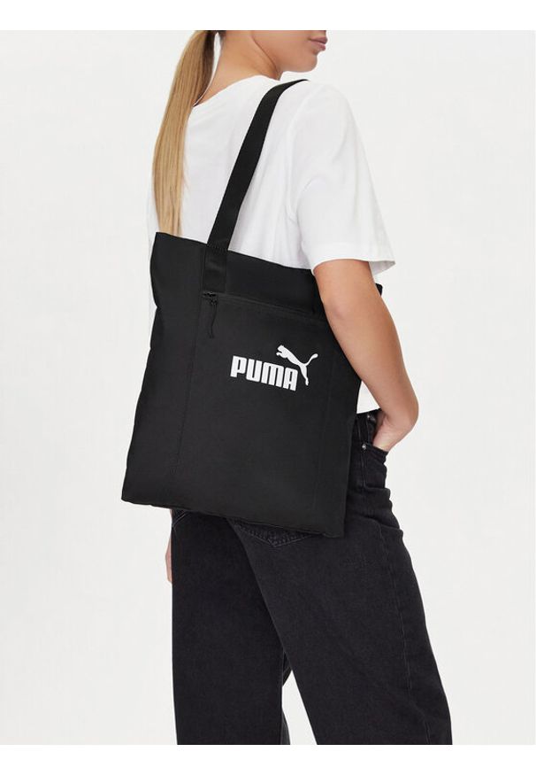 Puma Torebka BASE EA TOTE 9172401 Czarny. Kolor: czarny