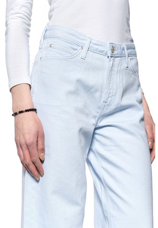 Lee - SPODNIE DAMSKIE LEE WIDE LEG ICE BLUE L30SKGMZ 112106627