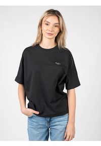 Pepe Jeans T-Shirt "Agnes" | PL581101 | Agnes | Kobieta | Czarny. Kolor: czarny. Materiał: bawełna. Wzór: nadruk #2