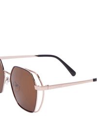 Nine West Okulary przeciwsłoneczne CEO-NW55240S Złoty. Kolor: złoty #5
