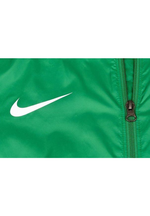 Nike - Kurtka Męska Przeciwdeszczowa do Biegania Park 20 Repel. Kolor: biały, zielony, wielokolorowy. Materiał: syntetyk