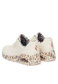 skechers - Skechers Sneakersy Safari Time 155412/WMLT Beżowy. Kolor: beżowy. Materiał: skóra #4