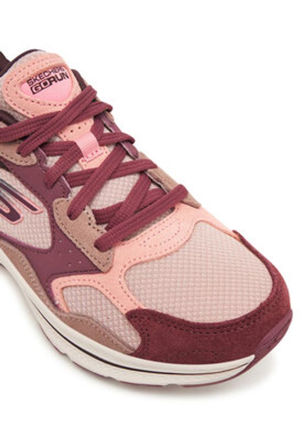 skechers - Skechers Sneakersy Go Run Consistent 2.0 128622/MVE Różowy. Kolor: różowy. Materiał: materiał. Sport: bieganie