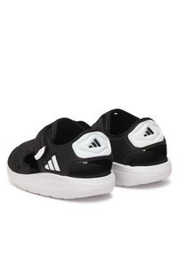 Adidas - adidas Sandały Water Sandal 2 JP6998 Czarny. Kolor: czarny. Materiał: syntetyk #2
