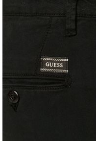 Guess - Spodnie. Kolor: czarny. Materiał: tkanina #2