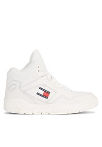 Tommy Jeans Sneakersy Tjw New Basket Mc EN0EN02493 Écru