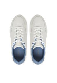 TOMMY HILFIGER - Tommy Hilfiger Sneakersy Essential Elevated Court Sneaker FW0FW08680 Biały. Kolor: biały. Materiał: skóra #4