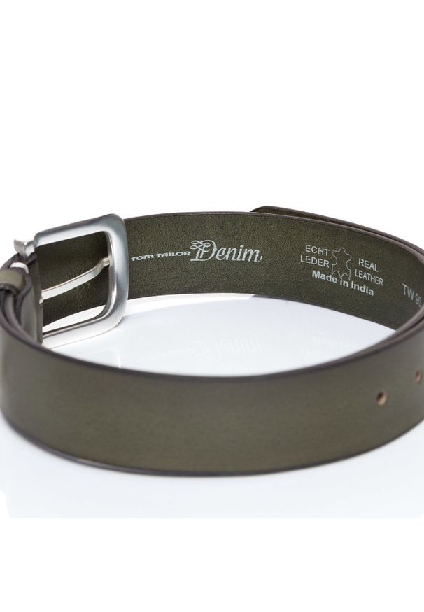 Tom Tailor - TOM TAILOR PASEK SKÓRZANY TM0174H51 550 40mm Gürtel. Materiał: skóra. Styl: klasyczny