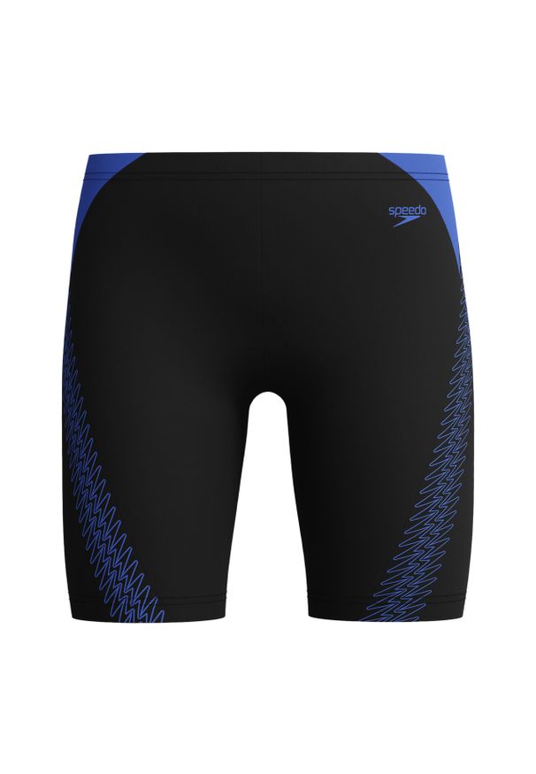 Spodenki kąpielówki do pływania na basen chłopięce Speedo HyperBoom. Kolor: niebieski, wielokolorowy, czarny