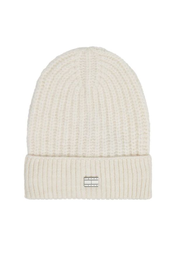 Tommy Jeans Czapka Tjw Cosy Knit Beanie AW0AW15462 Écru