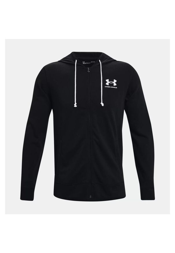 Bluza męska Under Armour RIVAL TERRY LC FZ. Kolor: niebieski, czarny, wielokolorowy