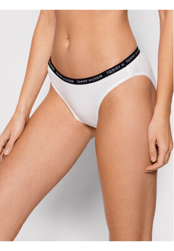 TOMMY HILFIGER - Tommy Hilfiger Komplet 3 par fig klasycznych 3p UW0UW02828 Kolorowy. Materiał: bawełna. Wzór: kolorowy