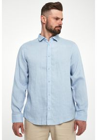 Armani Exchange - Koszula męska lniana ARMANI EXCHANGE. Materiał: len #4