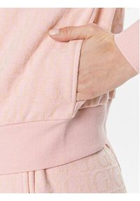 Guess Bluza Gj Logo V4RQ15 KC2W0 Różowy Regular Fit. Kolor: różowy. Materiał: bawełna