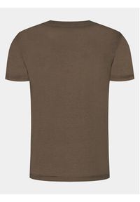 outhorn - Outhorn T-Shirt OTHAW23TTSHM0937 Khaki Regular Fit. Kolor: brązowy. Materiał: bawełna