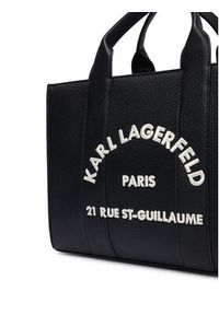 Karl Lagerfeld - KARL LAGERFELD Torebka B1W30041 Czarny. Kolor: czarny. Materiał: skórzane #6