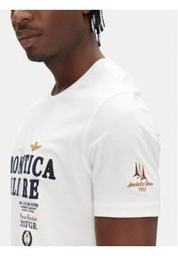 Aeronautica Militare T-Shirt 251TS2401J592 Biały Regular Fit. Kolor: biały. Materiał: bawełna #5