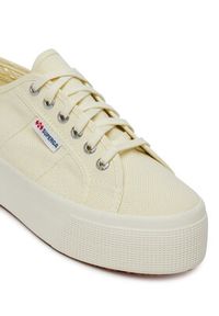 Superga Tenisówki Platform S9111LW Beżowy. Kolor: beżowy. Materiał: materiał. Obcas: na platformie