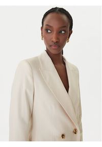 Marella Marynarka Tropico 2613041121 Biały Regular Fit. Kolor: biały. Materiał: syntetyk #3