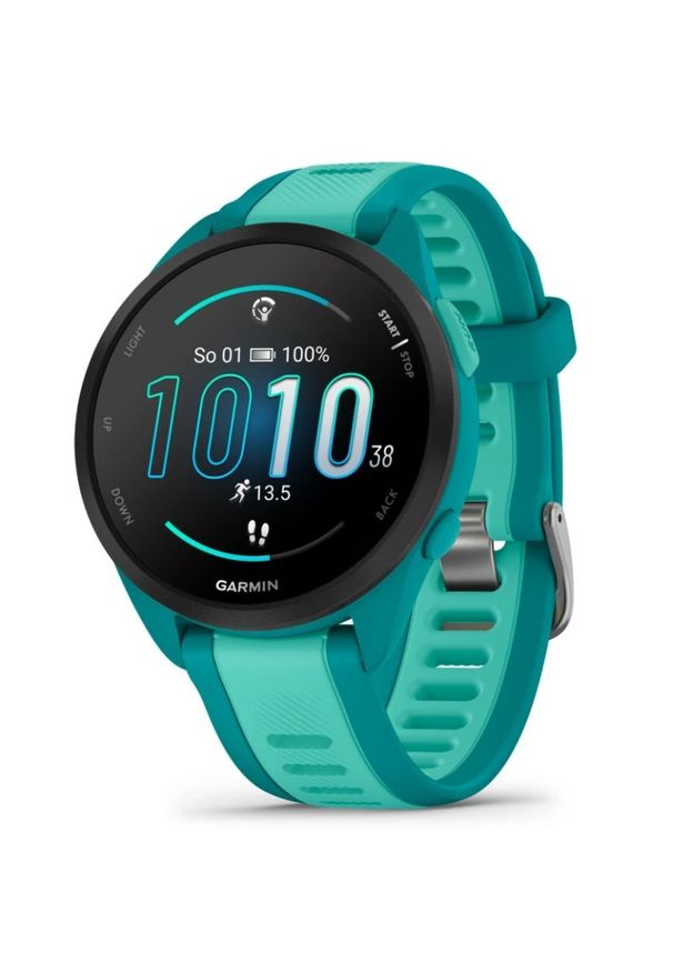 GARMIN - Garmin Forerunner 165 Music Turkusowy. Kolor: turkusowy