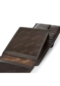 Wittchen - Męski portfel skórzany z ochroną kart. Kolor: brązowy. Materiał: skóra #9