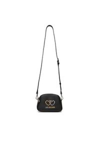 Love Moschino - LOVE MOSCHINO Torebka JC4077PP1LL1000A Czarny. Kolor: czarny. Materiał: skórzane