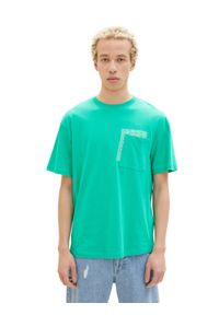 Tom Tailor Denim T-Shirt 1035589 Zielony. Kolor: zielony. Materiał: denim