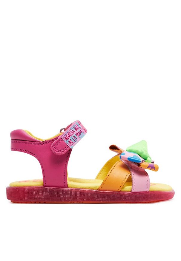 Sandały Agatha Ruiz de la Prada. Kolor: różowy