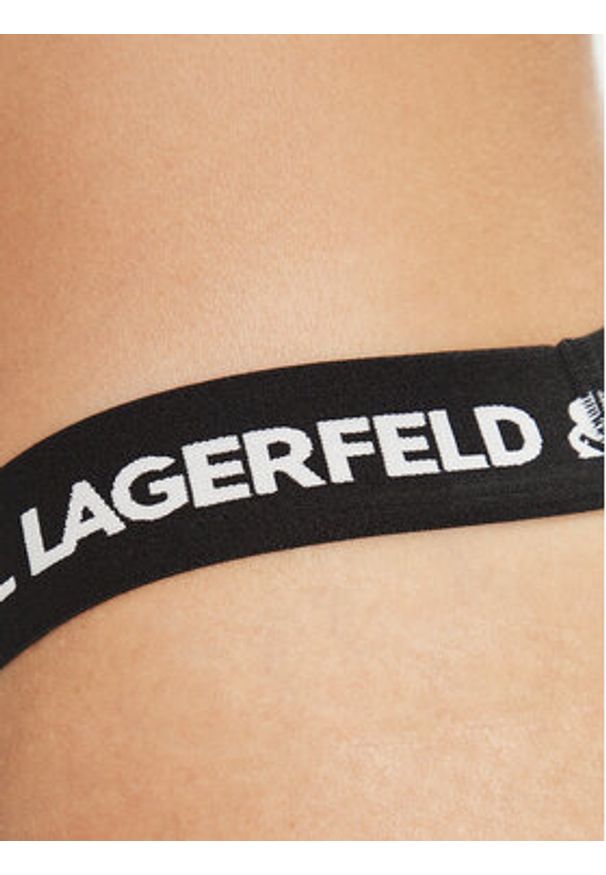Karl Lagerfeld - KARL LAGERFELD Figi brazylijskie A1W47011 Czarny. Kolor: czarny. Materiał: lyocell
