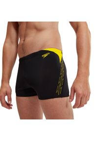 Kąpielówki męskie spodenki kąpielowe Speedo HyperBoom Splice. Kolor: czarny, wielokolorowy, żółty