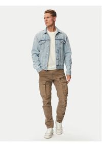 Tommy Jeans Kurtka jeansowa Ryan Jacket Rwb Cj6013 DM0DM23657 Niebieski jasny Regular Fit. Kolor: niebieski. Materiał: jeans #4