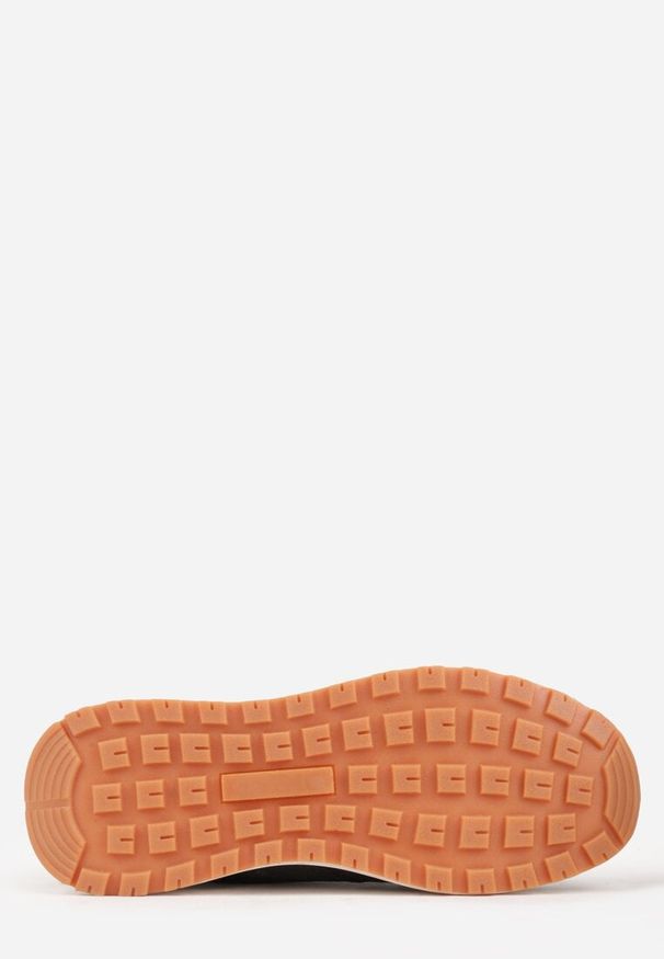 Born2be - Granatowe Buty Sportowe Sneakersy na Grubej Podeszwie Nerola. Okazja: na spacer, na co dzień. Kolor: niebieski. Materiał: jeans. Sport: turystyka piesza