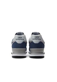 New Balance Sneakersy ML574EVN Granatowy. Kolor: niebieski. Materiał: zamsz, skóra. Model: New Balance 574 #4