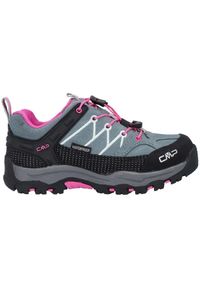 CAMPAGNOLO - Buty trekkingowe dziecięce CMP Rigel Low Wp. Kolor: szary. Sport: turystyka piesza